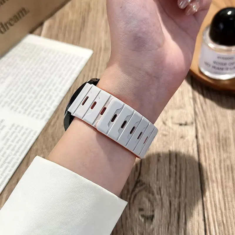 Metal Connector Redmi Watch 4 5 6 Strap Magnetic Watchband For Xiaomi Mi Band 10Pro 8Pro 9Pro Bracelet - view 6