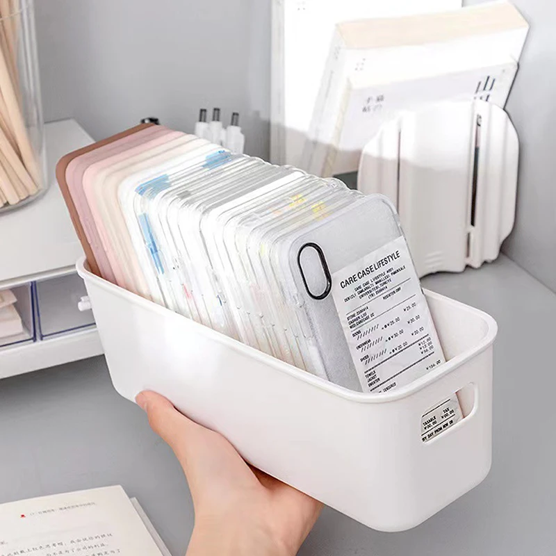 1/2Pcs Multifunctional Desktop Storage Box Toiletries Cosmetic Sundries Plastic Storage Organization Box Drawer Organizer