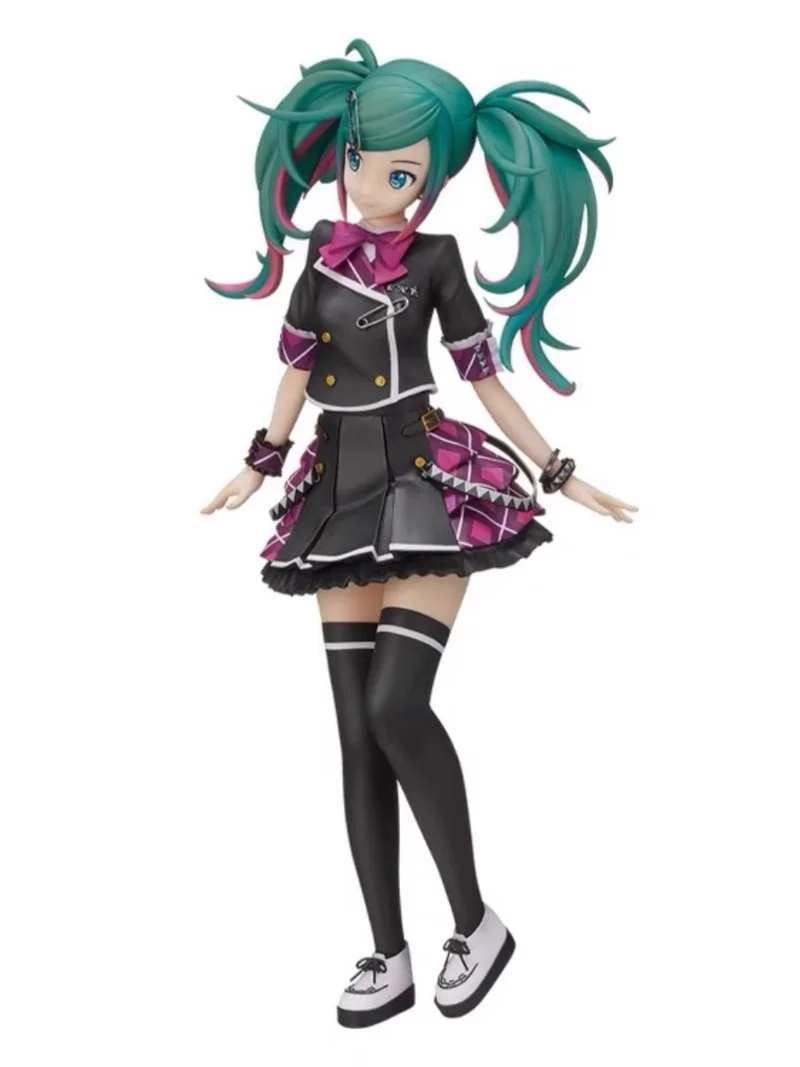 Original Hatsune Miku Action Figurine Kawaii Girls Sega Spm Sekai:colorful World Stage 22cm Collectable Model Toy Ornaments Gift