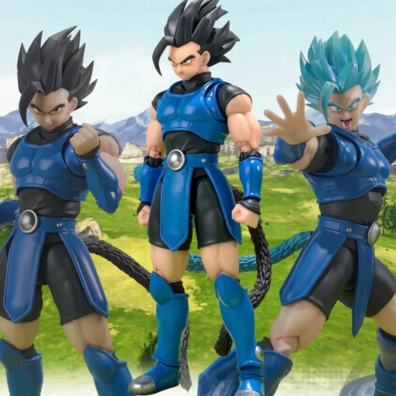 NEW Action Figure Shf Dragon Ball Legends Shallot Joint Movable Blue Armored Anime Collectible For Collectors Home Display Gift view 2