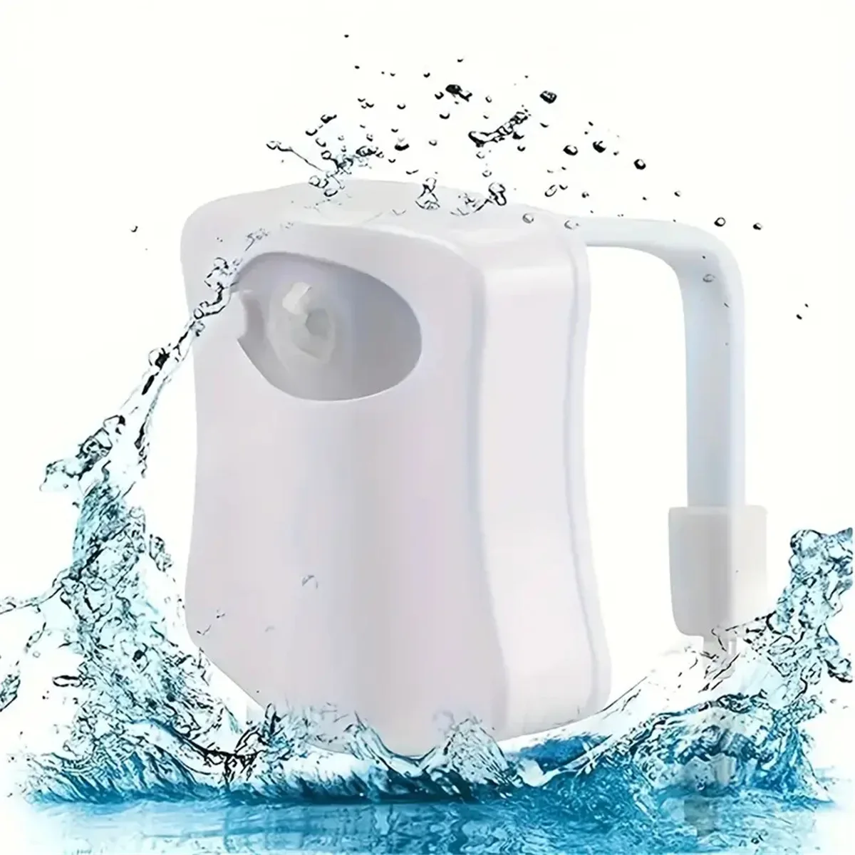 Motion Sensor Light Wireless LED Night Light RGB 8/16colors Lamp Toilet Bathroom Atmosphere Light Colorful Sensor Night Lights