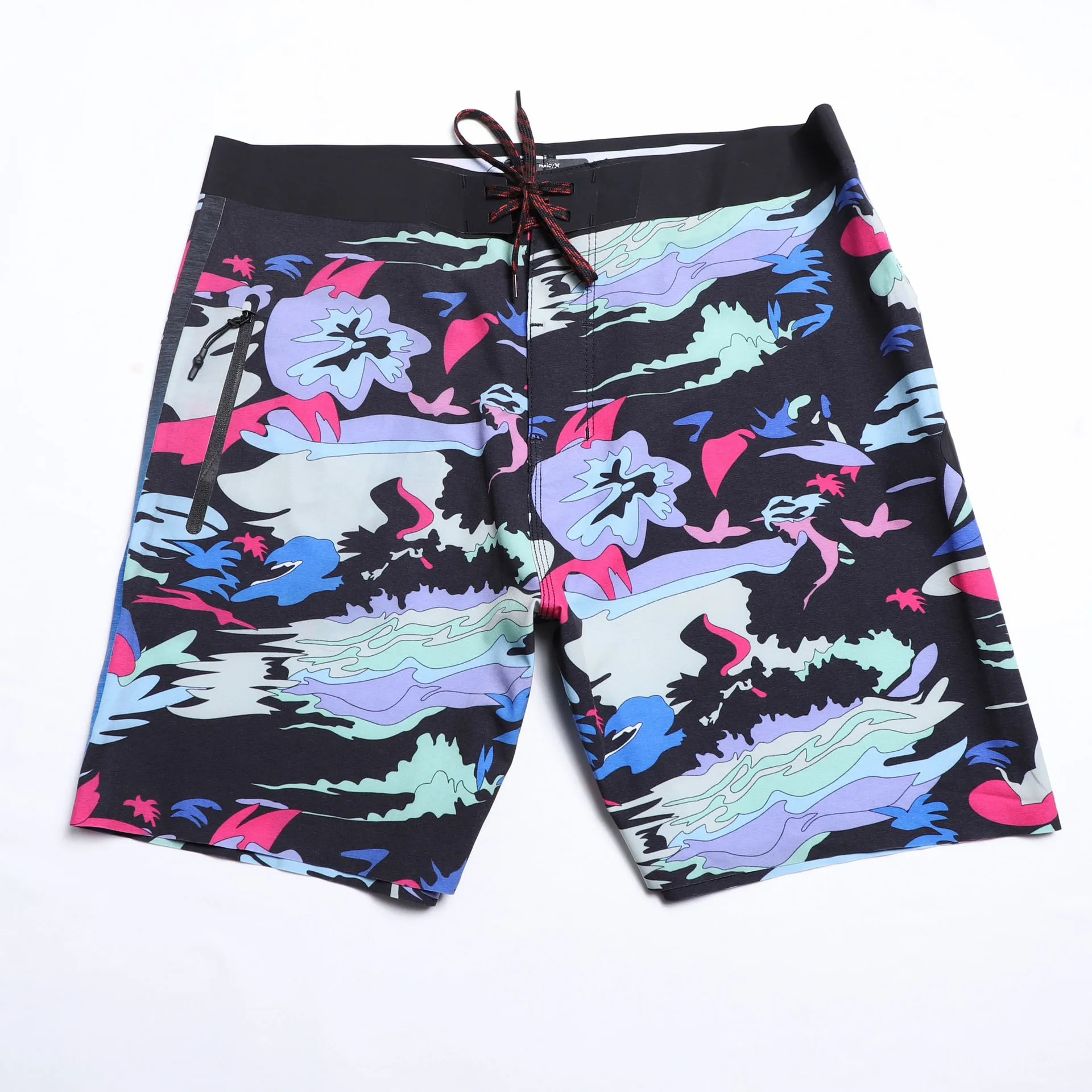 New Fashion Trend Brand Upgrade Mens Phantom Beach Shorts Casual Beach Surf Fitness Board Shorts Waterproof Quick Dry With Label