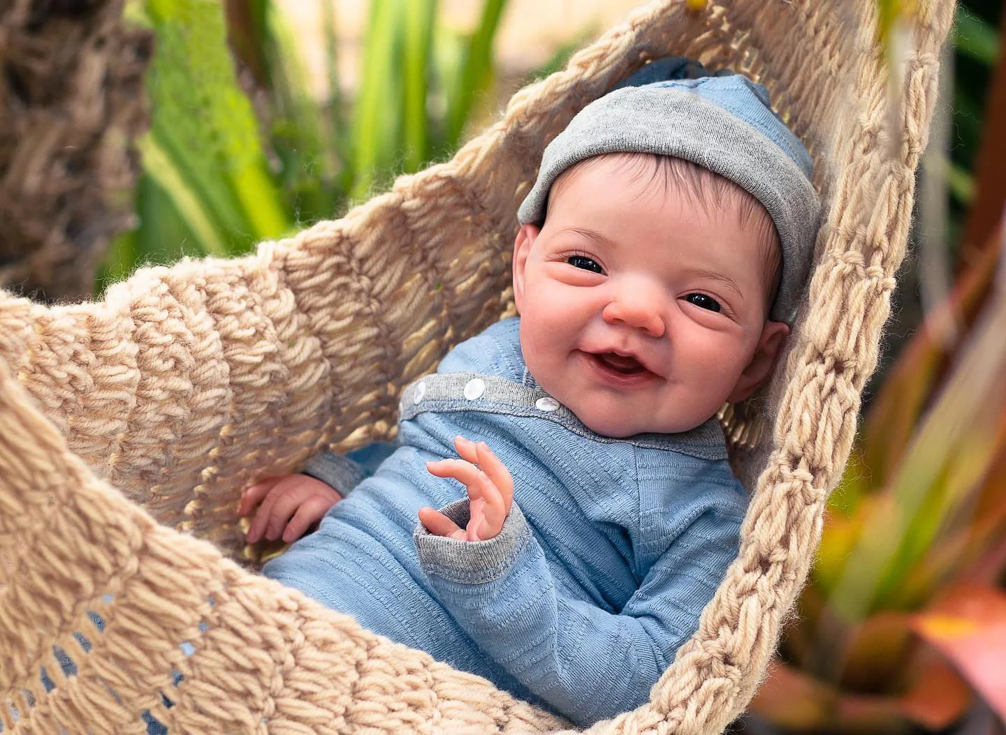 قطعة واحدة من دمية الأطفال حديثي الولادة مقاس 20 بوصة، دمية أطفال واقعية، دمية أطفال من الفينيل الناعم لحديثي الولادة، مع ملحقات للأطفال