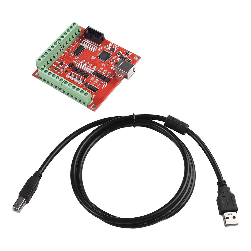 For USB For CNC Controller Card 100KHz High Stepper Motor Driver Board with Limit Switch and Handwheel Support