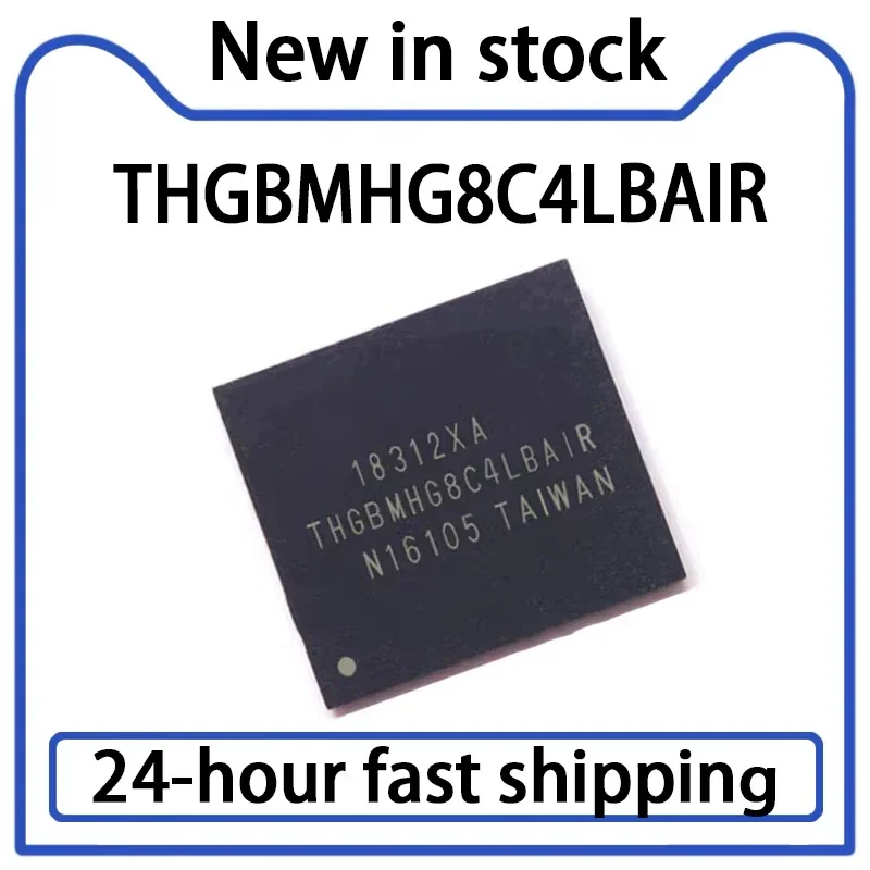 1PCS THGBMHG8C4LBAIR BGA153 Ball New EMMC Font 32G 5.1 Version Memory Chip in Stock