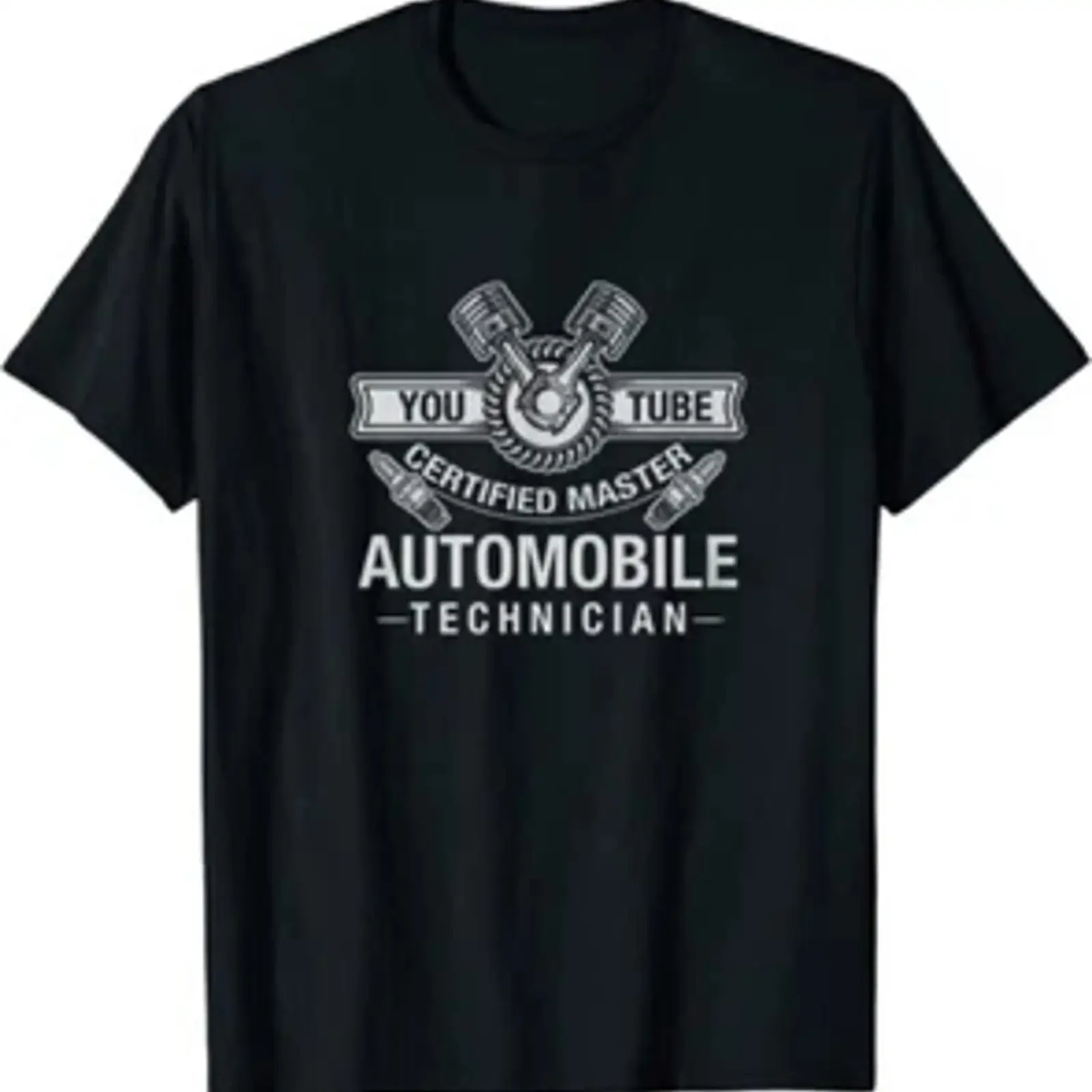 Mechanic Youtube Certified Master Automobile Classic T shirt vintage Washed Comfortable Soft Breathable designer clothes Casual