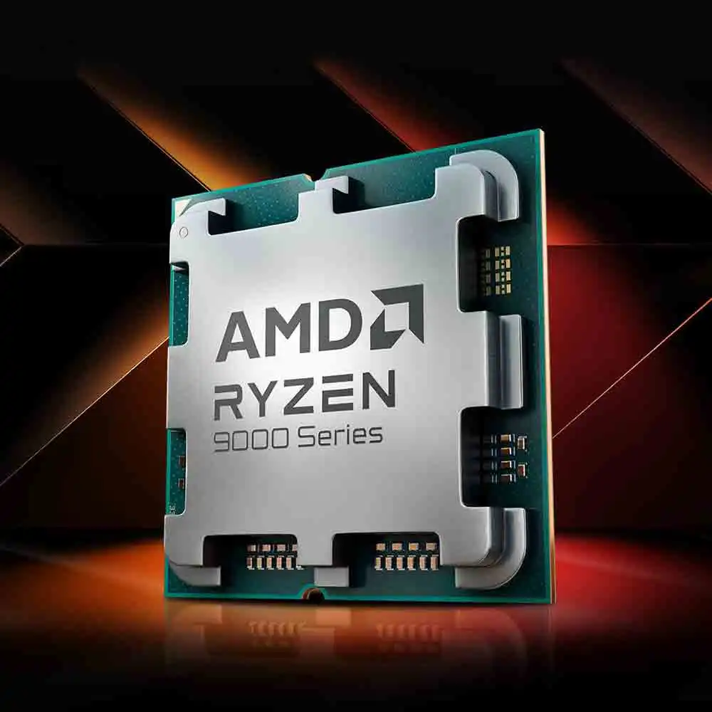 AMD Ryzen 7 9700X 100% Baru AMD 7 9700X Max Boost 5.5GHz 8-Core 16-Thread 32MB Cache AM5 tanpa Kemasan untuk B850 X870