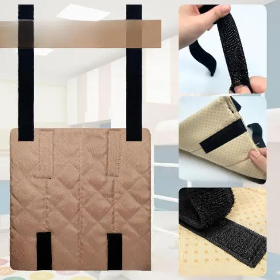 Non Slip Soft Ladder Step Covers with Adjustable Straps for Dorm Loft Bunk Bed and RV Ladder Safety for washable Fabric