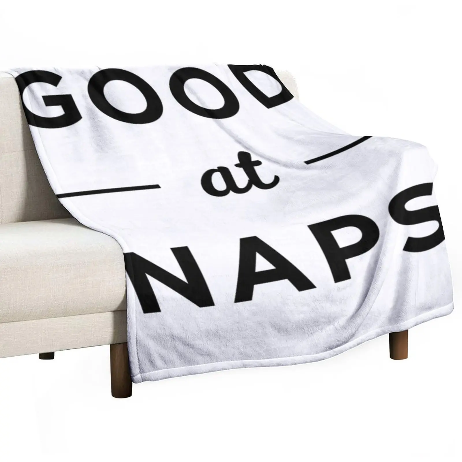 

good at naps Throw Blanket Furry Blankets Cute Blanket