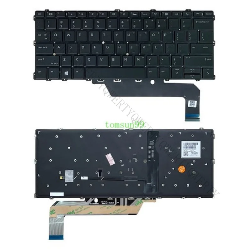 Fy + para teclado de ordenador portátil HP EliteBook X360 1030 G2 1030 G3 1030 G4