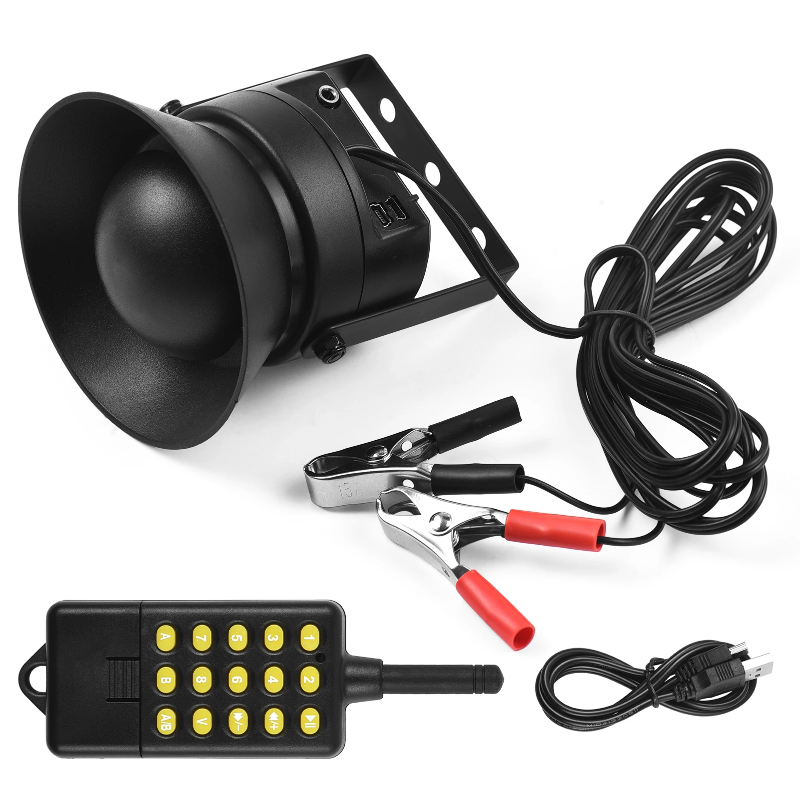 

Беспроводной пульт дистанционного управления для уличной электронной MP3-колонки со встроенным таймером, 182 звука, MP3-плеер-вызовчик птиц