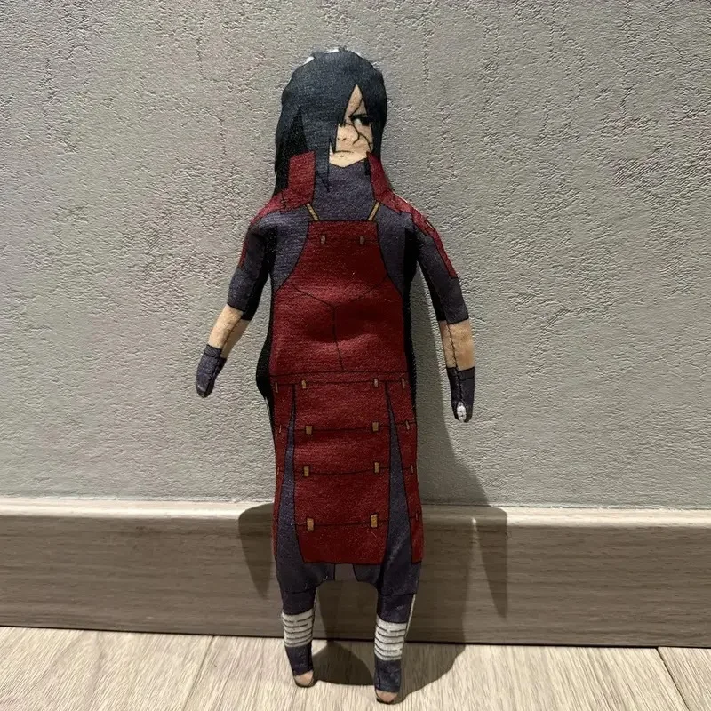 28 cm NARUTO Plüschtier Kakashi Anime Cosplay Schlüsselanhänger Baumwollpuppe Schlanke drehbare Form Raum Abstraktes Modell Dekoration Geschenkspielzeug – Detail 7