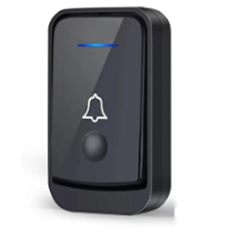AIAI Wireless Doorbell Wireless Digital Music Doorbell Home Sensor Remote Control Pager Intelligent Doorbell US Plug