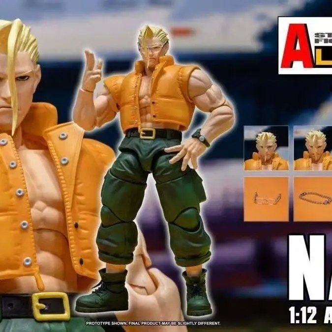 

Original Storm Toys Arena Street Fighter ZERO3 NASH SFSA05 1/12 Action Figure Collection Original Toys Model Gifts