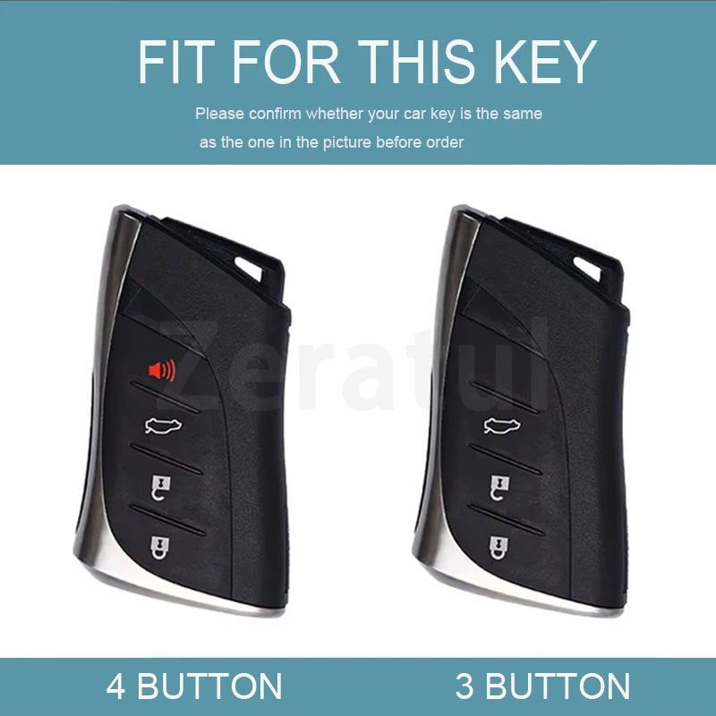 3 4 Buttons TPU Shell Fob Car Keyless Key Case Cover For Lexus NX ES UX US RC LX GX IS RX 200 250h 350h LS 450h 260h 300h UX200