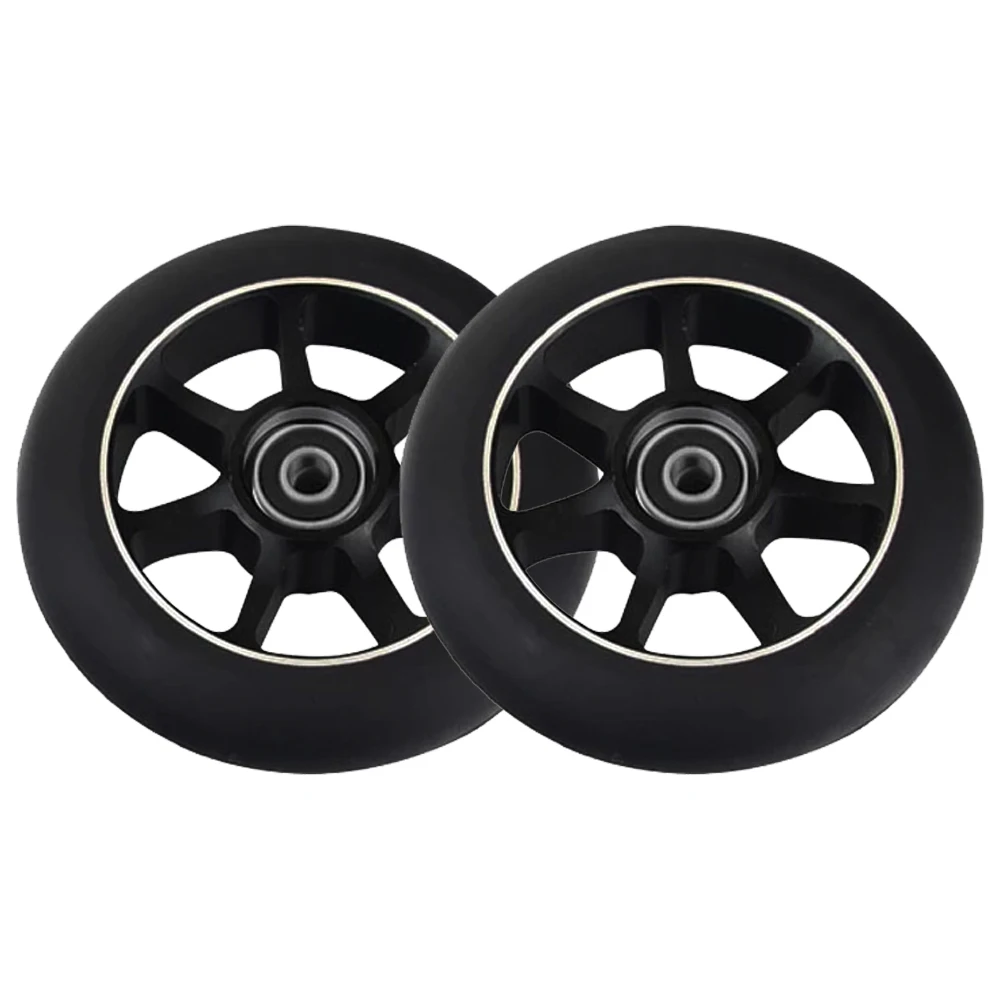 

Stunt scooter 88A double wheel 110mm high elastic aluminum metal wheel set wear-resistant freestyle sports accessories