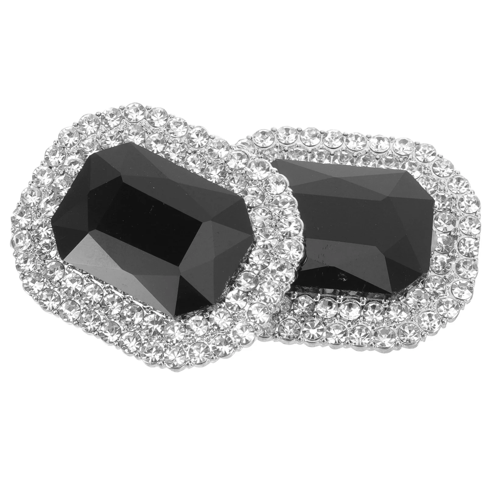 1Pair Shoe Flowers Decorations Detachable Rhinestone Clip on for Wedding Bridal Pumps Heel Dressy Occasions Shoe Jewelry Charms