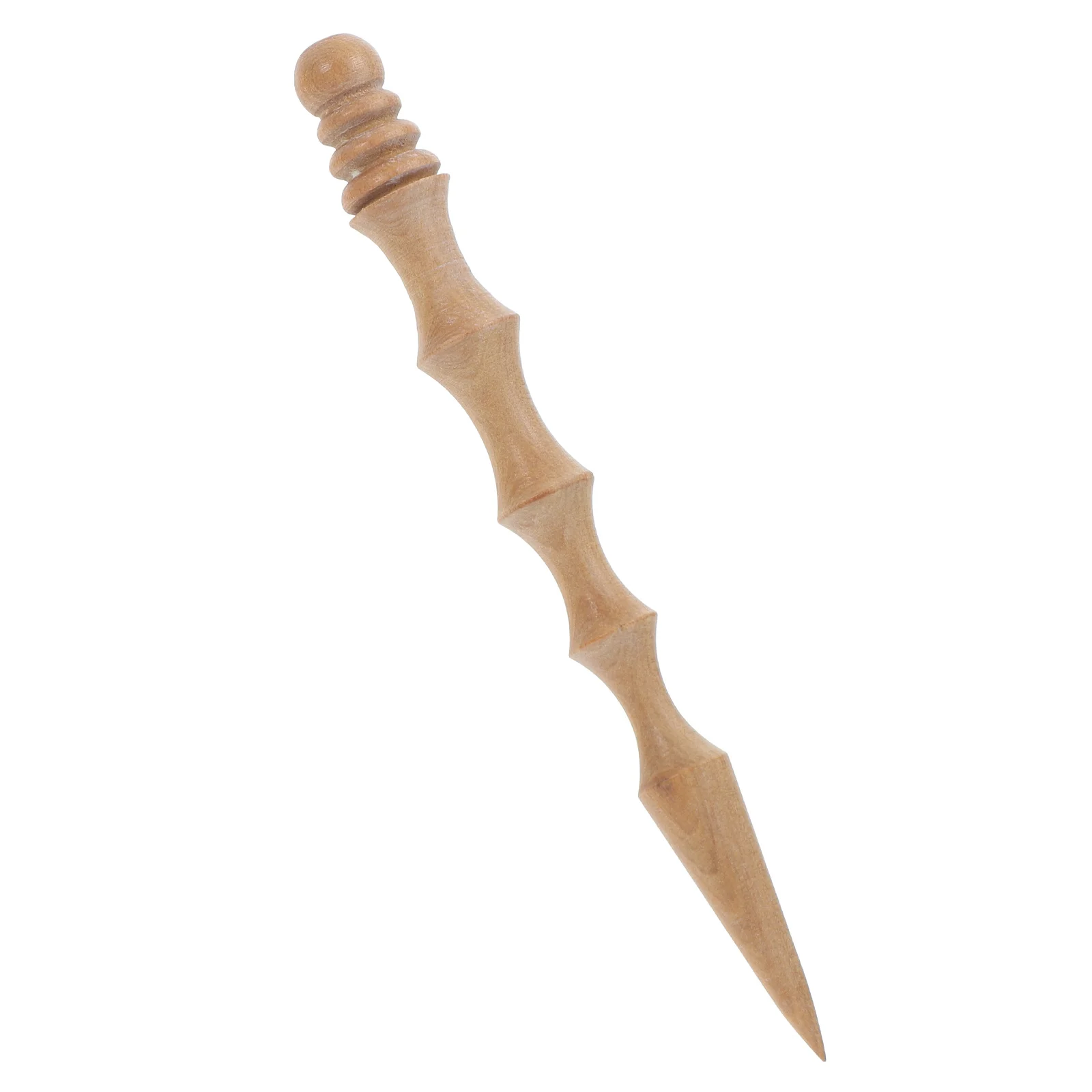 

1Pcs Wooden Massage Pen Acupoint Stick Handheld Sole Foot Massager Safe Comfortable for Body Spa Household Use