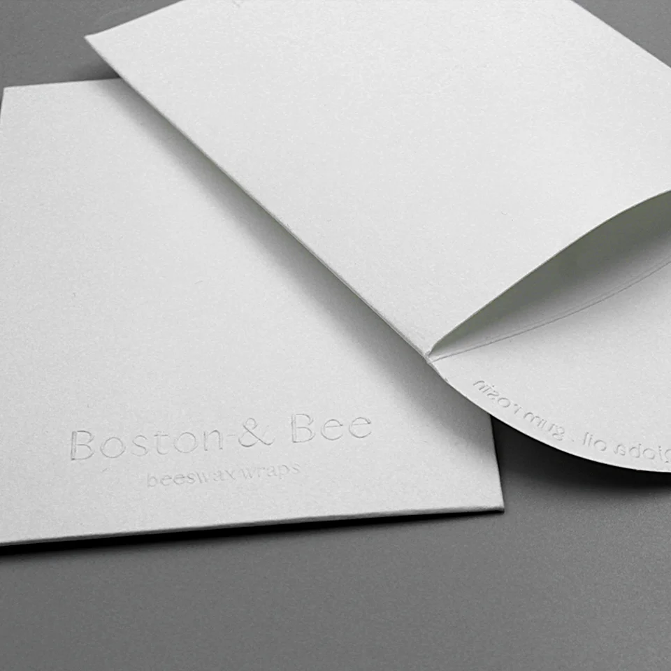 Luxury Custom Embossed LOGO Envelope Package Kraft Paper Wedding Invitation Card Lucky Muslim Cash Gift Card Envelope Stickers