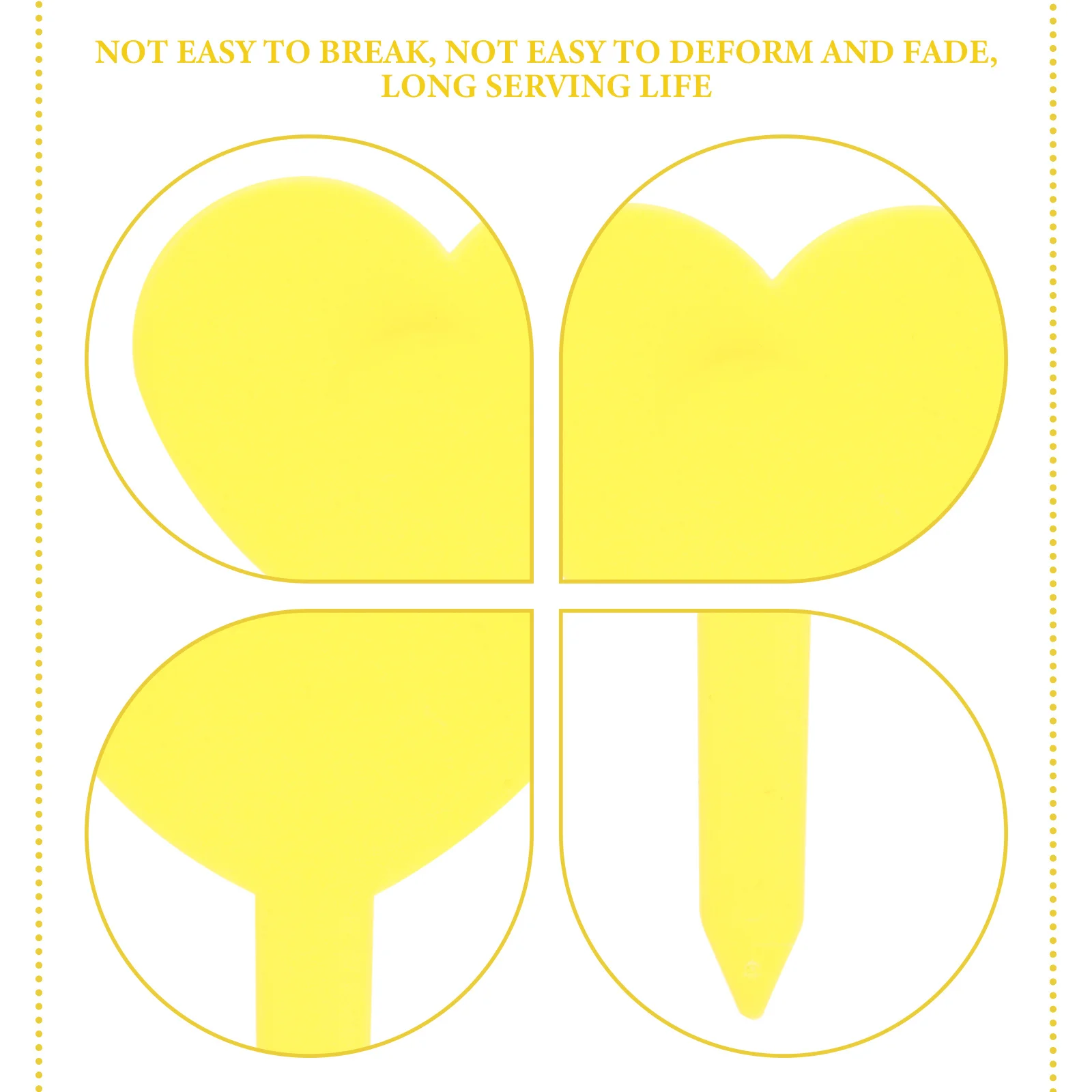 

100Pcs Plant Label Tags Replaceable Garden Markers Compact Long-Lasting Writeable Double-Sided for Potted Plants Seedlings Fruit