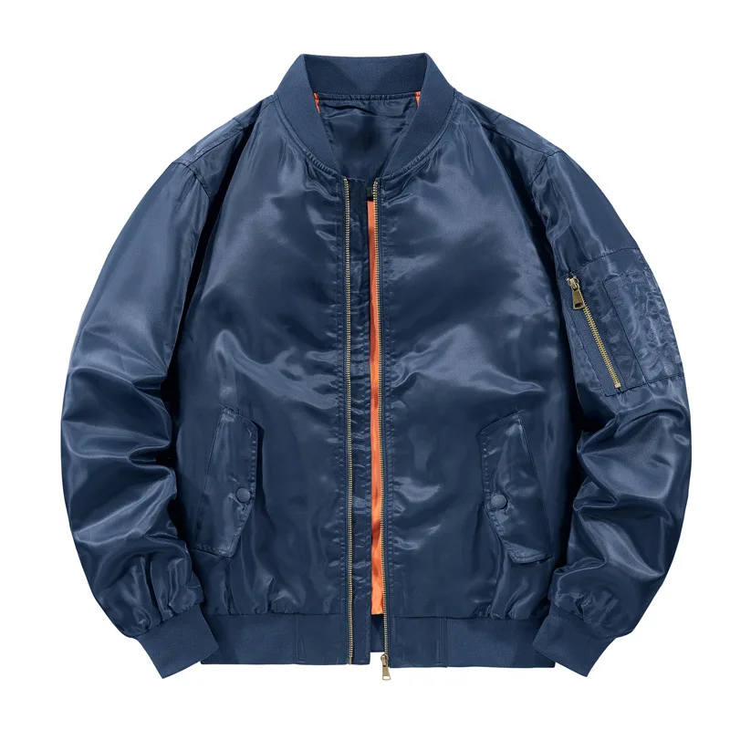 New Fashion Men Spring Thin Flight Jackets Baseball Coats Quality Male Outwear Casual Bomber Jackets Men Loose Cargo Coats 6XL