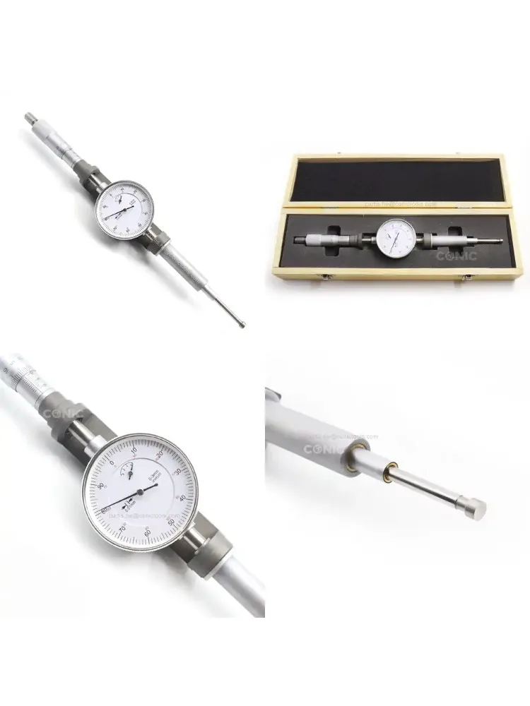 

Специальный измерительный инструмент для настройки, микрометр с делениями 0,01 мм для расточных станков