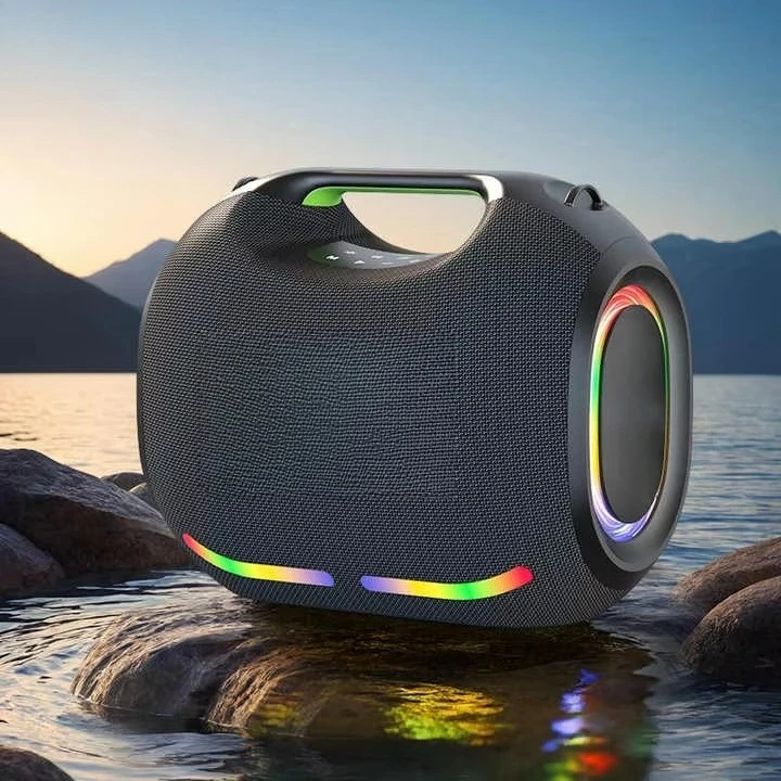 

Portable Speakers with 250W Subwoofer Wireless Outdoor with WiFi Bass Vibration Waterproof Mini Stereo Loudspeaker