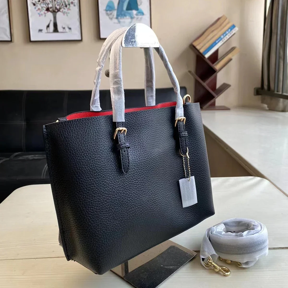 Fashion Women Cow Leather Bag High Quality Large Tote