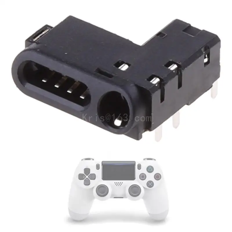 Controller Headphone Jack Port Replacement Headset Earphone Connector Socket Repairing for PS4 Pro Slim JDS-030/040/050