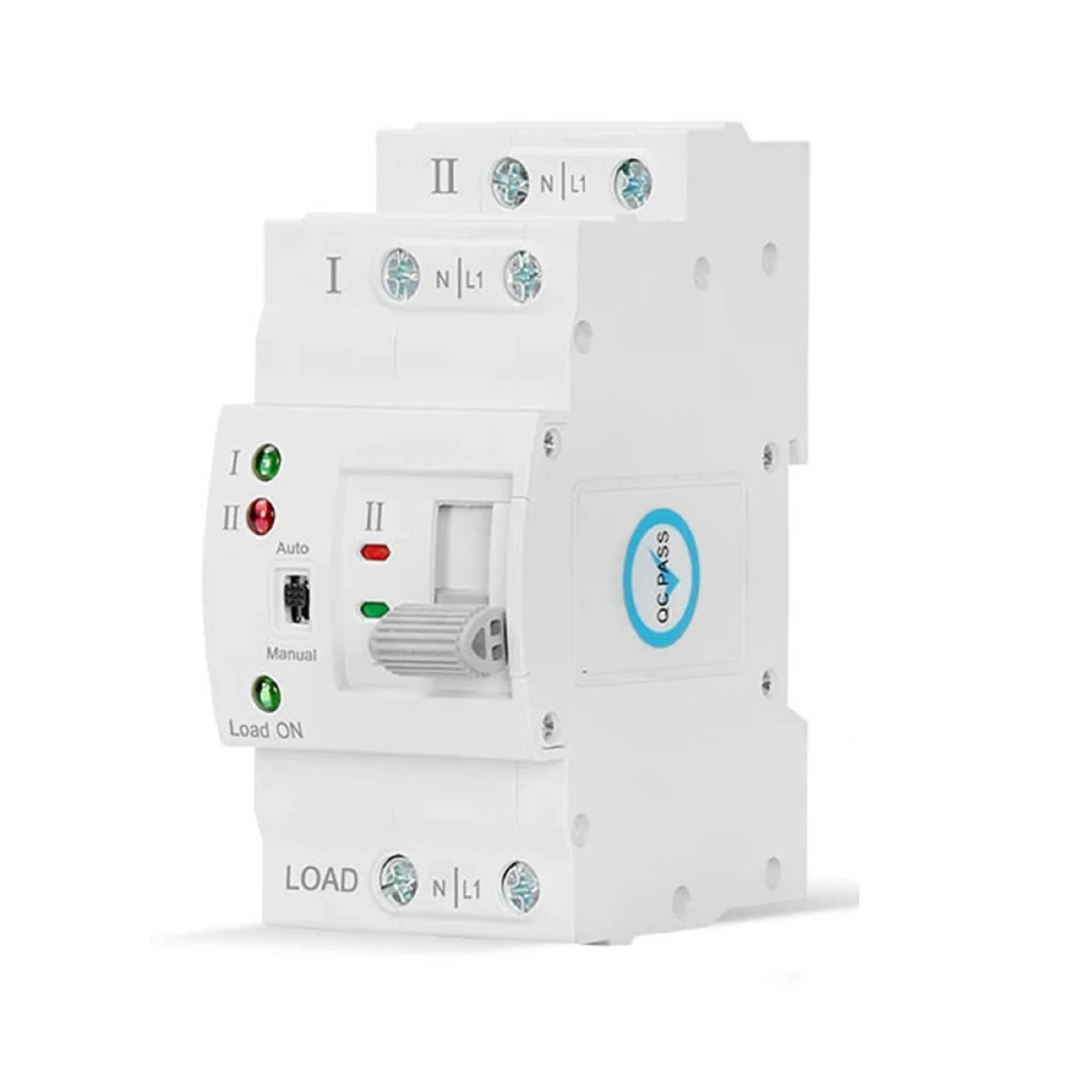 

Distribution Box Installation Household Din Rail Selector Switch Dual Power Switch 35mm Installation Fireproof Material