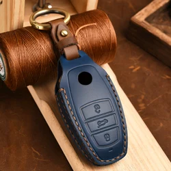 3Button Car Key Case Cover Key Bag for Vw Touareg Car Styling L2032 Keyless Entry Smart Accessories Keychain Car-Styling