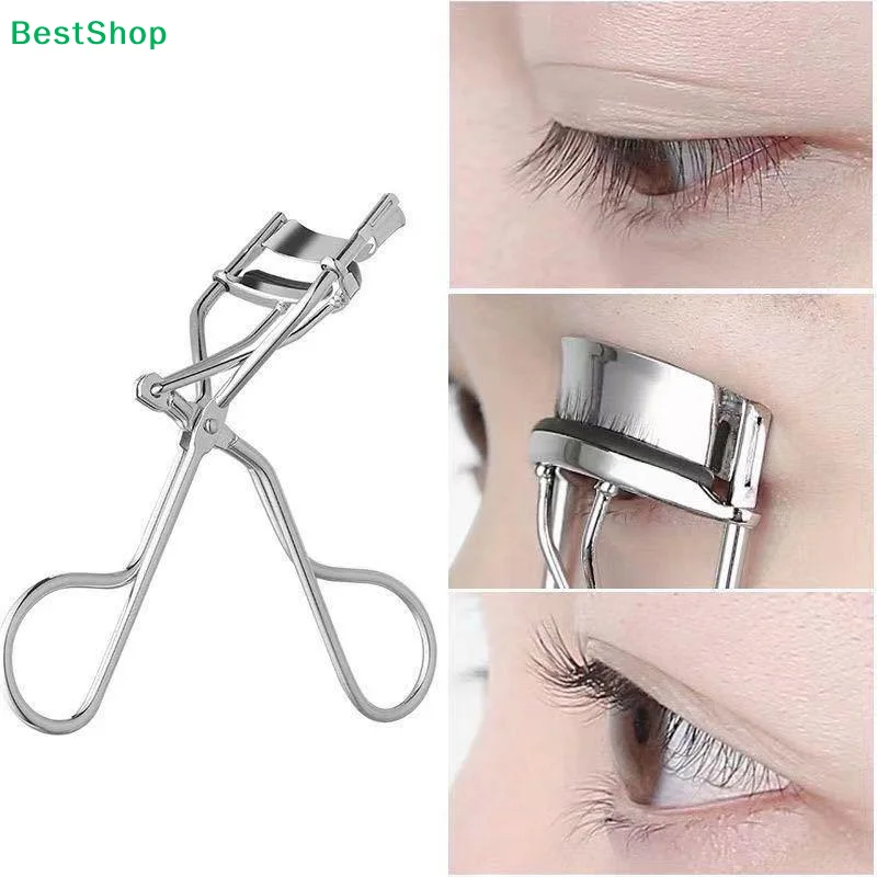 〔Q〕Professional Eyelash Curler Spring Loaded Design Long Lasting Curls 2 Color Choices For Daily Makeup Home Use