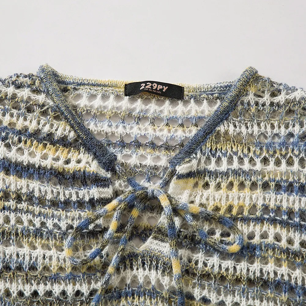 سترة قوطية جمالية مجوفة بألوان متعددة للنساء والرجال ملابس خروج فضفاضة y2k ملابس شتوية خرافية الجرونج أكاديميا داكنة #3