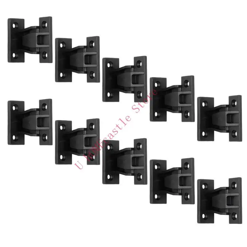 63HF 10Pcs Press Fit Panel Clip Push in Plinth Fasteners Kitchen Plinth Plastic Connection Fasteners Hardware Enduring