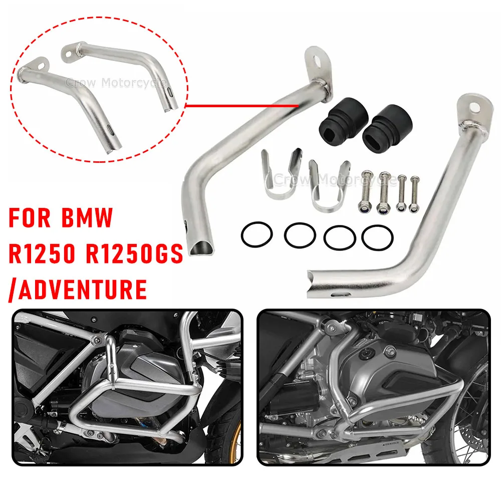

Suitable Motorcycle Engine Crash Bar Bumper Frame Protection Reinforcement Bar Kit NEW For BMW R1250GS R 1250GS 1250 GS Adventur