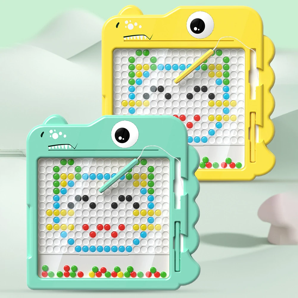 

Kids Magnetic Ball Drawing Board Writing Board Big Chess Children Creative Toys Baby Early Education Drawing and Creation