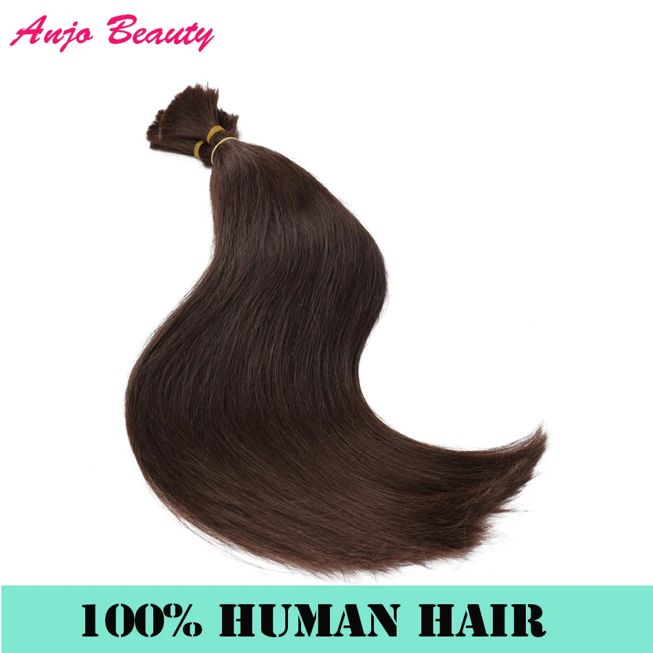 Human Braiding Hair Bulk No Weft Vietnam Remy 100% Human Hair Bulk For Braiding 50g Straight Bundles