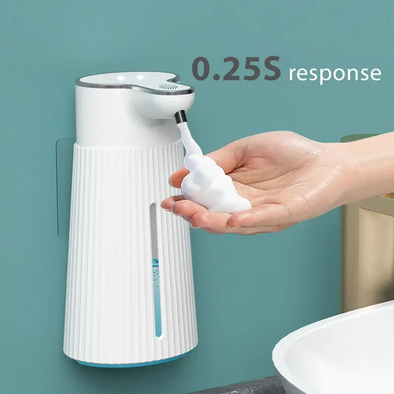 Automatic Soap Dispenser 400ml Touchless Foaming Soap Dispenser Wall-Mounted Liquid Alcohol Spray Smart Hand Washing Machine