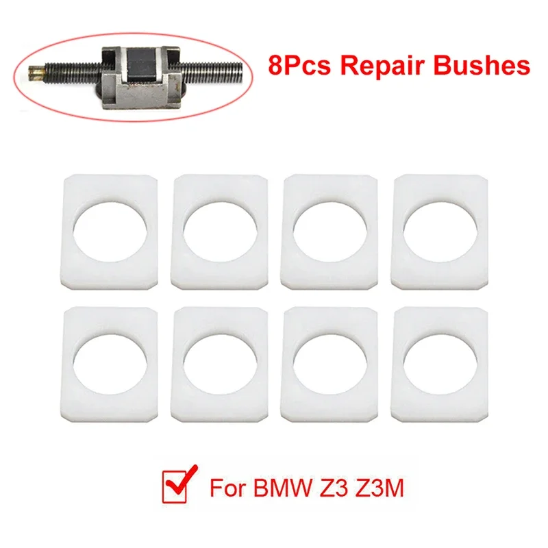 Seat Bushings Fix Worn Rocking Repair Upgraded Stop Excess Movement Replacement for BMW Z3 E36 E37 E38 Roadster Coupe 1994-2002