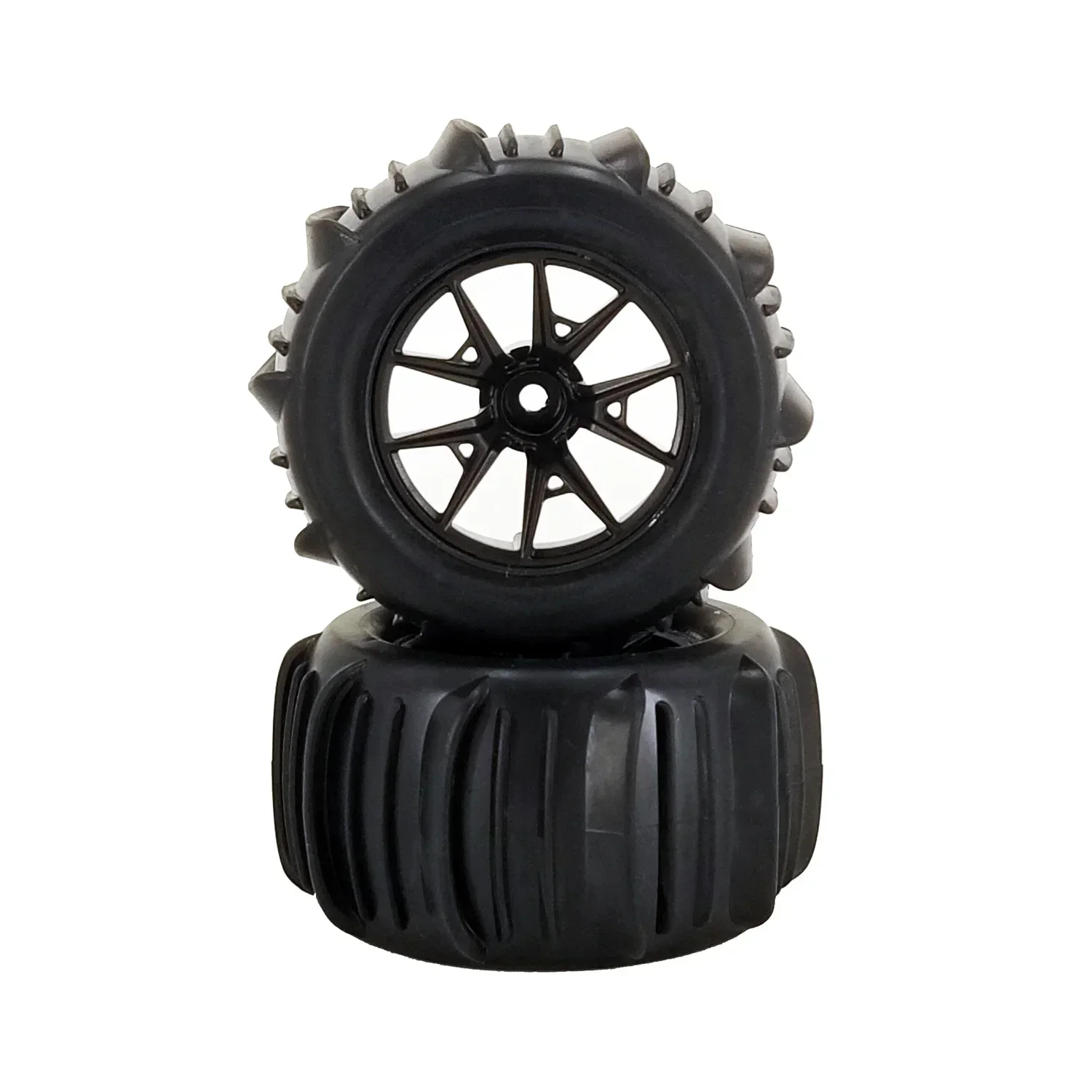 4Pcs Snow Sand Tires Tyre Wheel for Wltoys 144001 124018 124016 124017 144010 124019  1/14 1/16 1/18 RC Off-road Car view 2