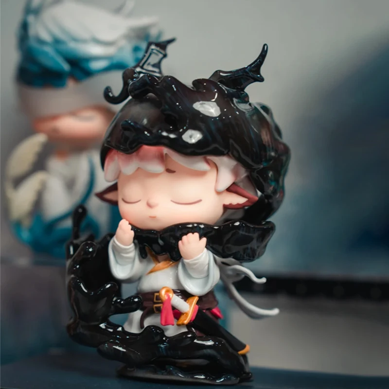 MIMI Jiuzhou Odyssey Blind Box MIMI Action Figure Mystery Box Chinese Spirit Anime Figurine Blindbox Desk Decor Surprise Toys view 5
