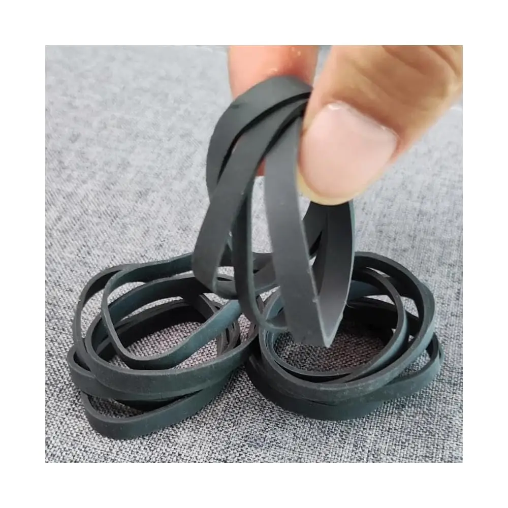 

Черные резинки для офиса, школы, дома, бизнеса, 160 шт., прочные эластичные кольца-резинки, для организации файлов и папок