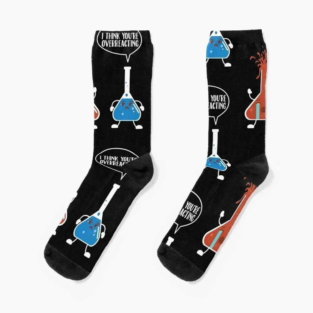 Funny Nerd Chemistry Chemist Science Gift Socks funny gift aesthetic basketball cartoon Boy Child Socks Women's