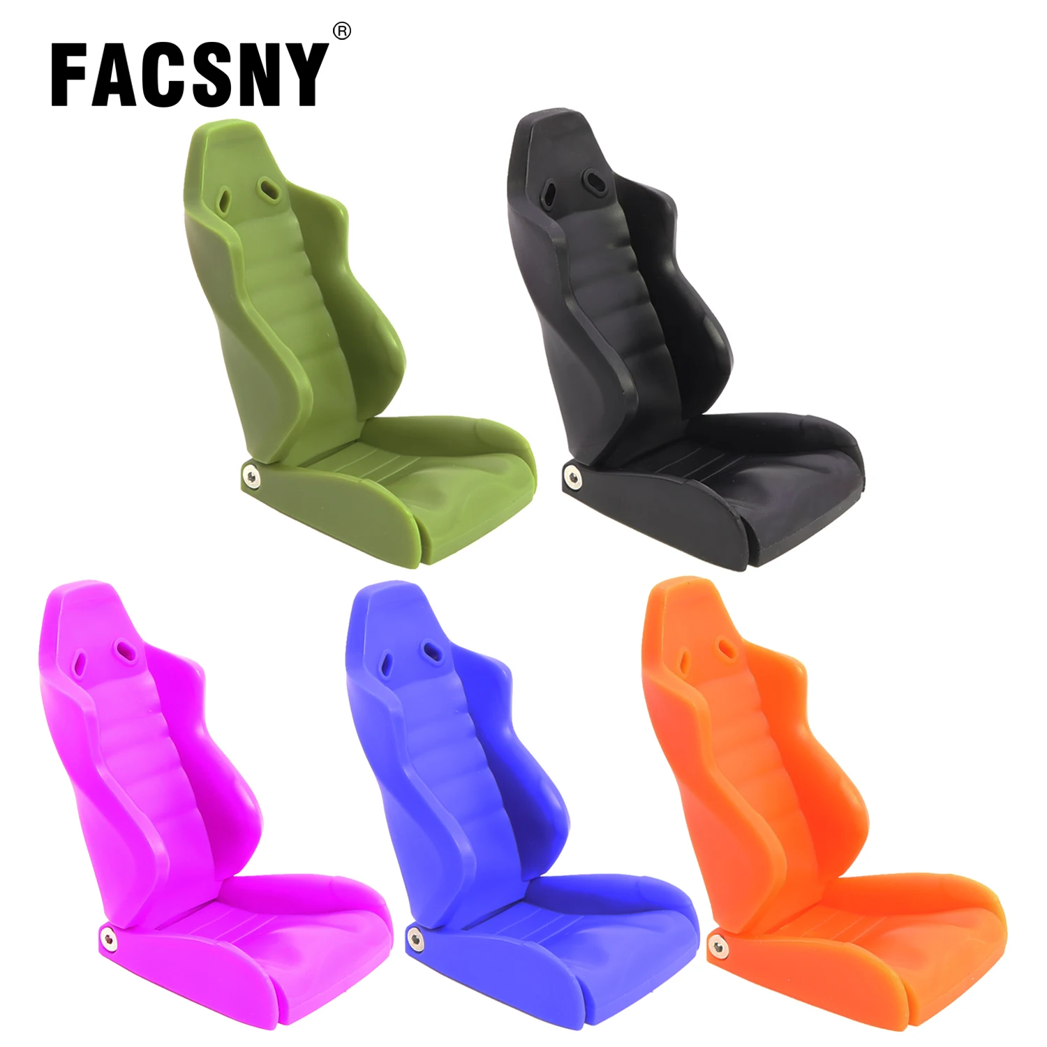 1/10 Simulation Rock Buggy Plastic Seat Driver Seat for RC Crawler Car Axial SCX10 90046 Wraith AX90018 AXI90074 RR10 TRX4 Parts