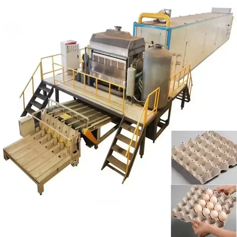 Hot Selling Energy Saving Egg Tray Machine Price Egg Comb Making Machine Pulp Molding Machine