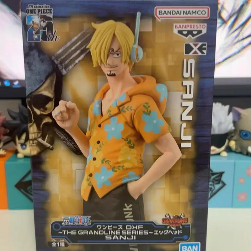 

Оригинальный новый Bandai Banpresto One Piece Sailing Series Sanji Egghead Island Future Style Аниме Фигурки Модель