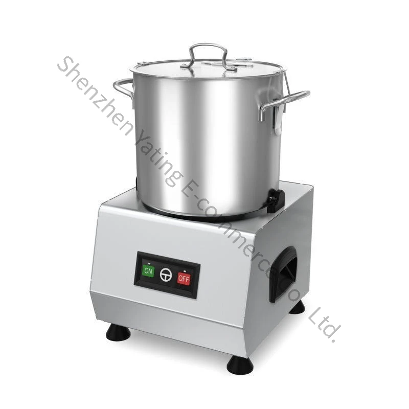 Commercial Electric Chopper High Power Automatic Vegetable Chopper Vegetable Shredder Minced Meat Sauce Stirring
