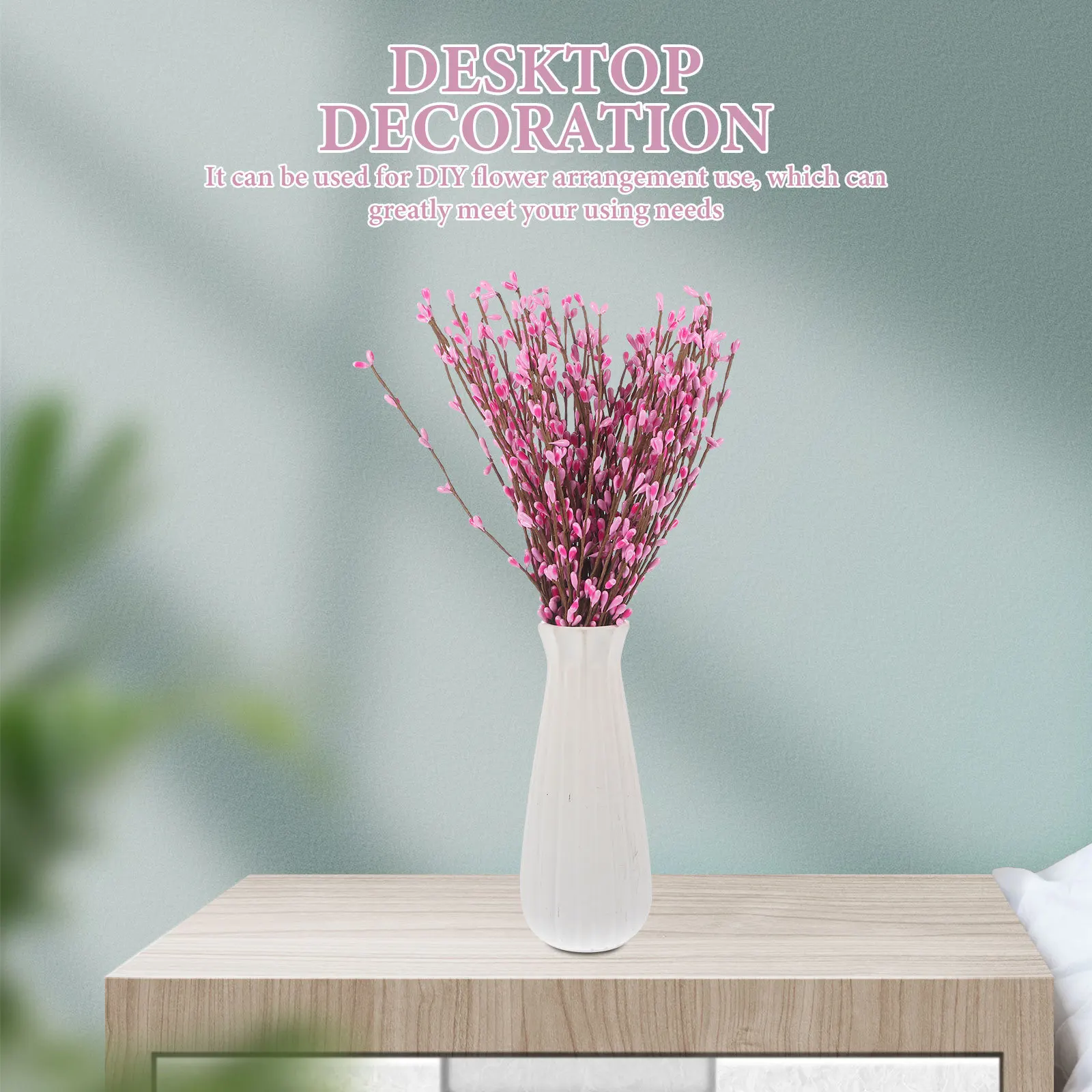 

10 Pcs Berries Artificial Flower Ornament Faux Berry Stems Decorations Branch Party