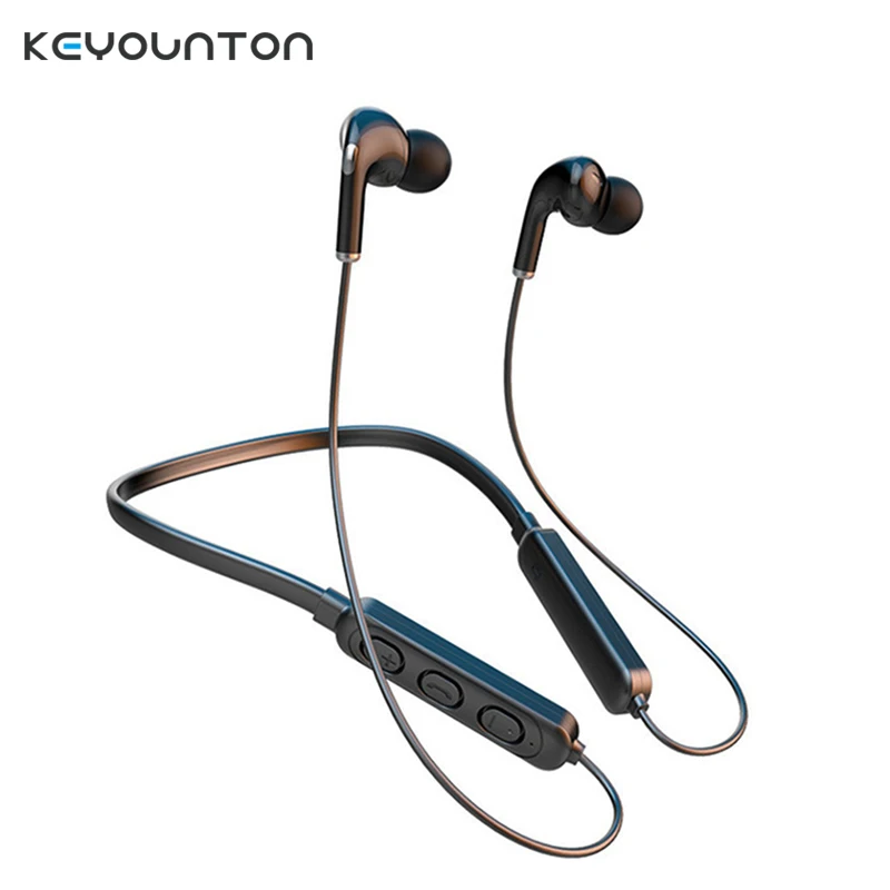 BT71 Bluetooth 5.0 Headphones Wireless Neck Earphones Sports Headset Running Sporting Hands Mini Neck Hanging Music Earplugs