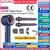 Super Hair Dryer 220V Leafless Hair dryer Personal Hair Care Styling Negative Ion Tool Constant Anion Electric Hair Dryers